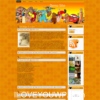 Disney Cartoon v1.0 Orange Color Kids Free Wordpress Theme