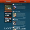 Slingshot Blue Orange Online Portfolio Wordpress Theme