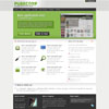 PurecorpWP Green, Portfolio Style Premium Wordpress Theme