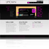 Uptown Darknote Purple Portfolio Premium Wordpress Theme