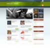 Blue Prism Green & Blue Free Wordpress Theme