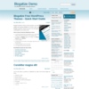 Blogatize Blue 2.0 Free Blue Color Wordpress Theme
