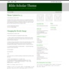 Bible Scholar WordPress Theme