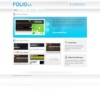 Folio Cms Blue Wordpress Theme