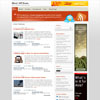 Minaflow Mkel's Orange Color Personal Free Wordpress Theme